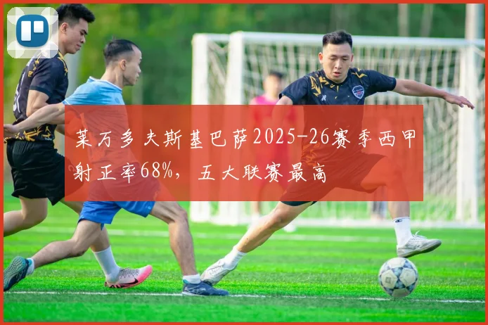 莱万多夫斯基巴萨2025-26赛季西甲射正率68%，五大联赛最高